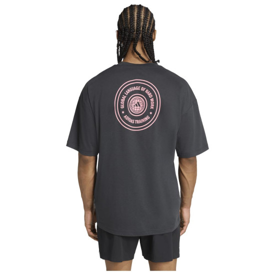 Adidas Ανδρική κοντομάνικη μπλούζα Oversized Power Graphic Tee